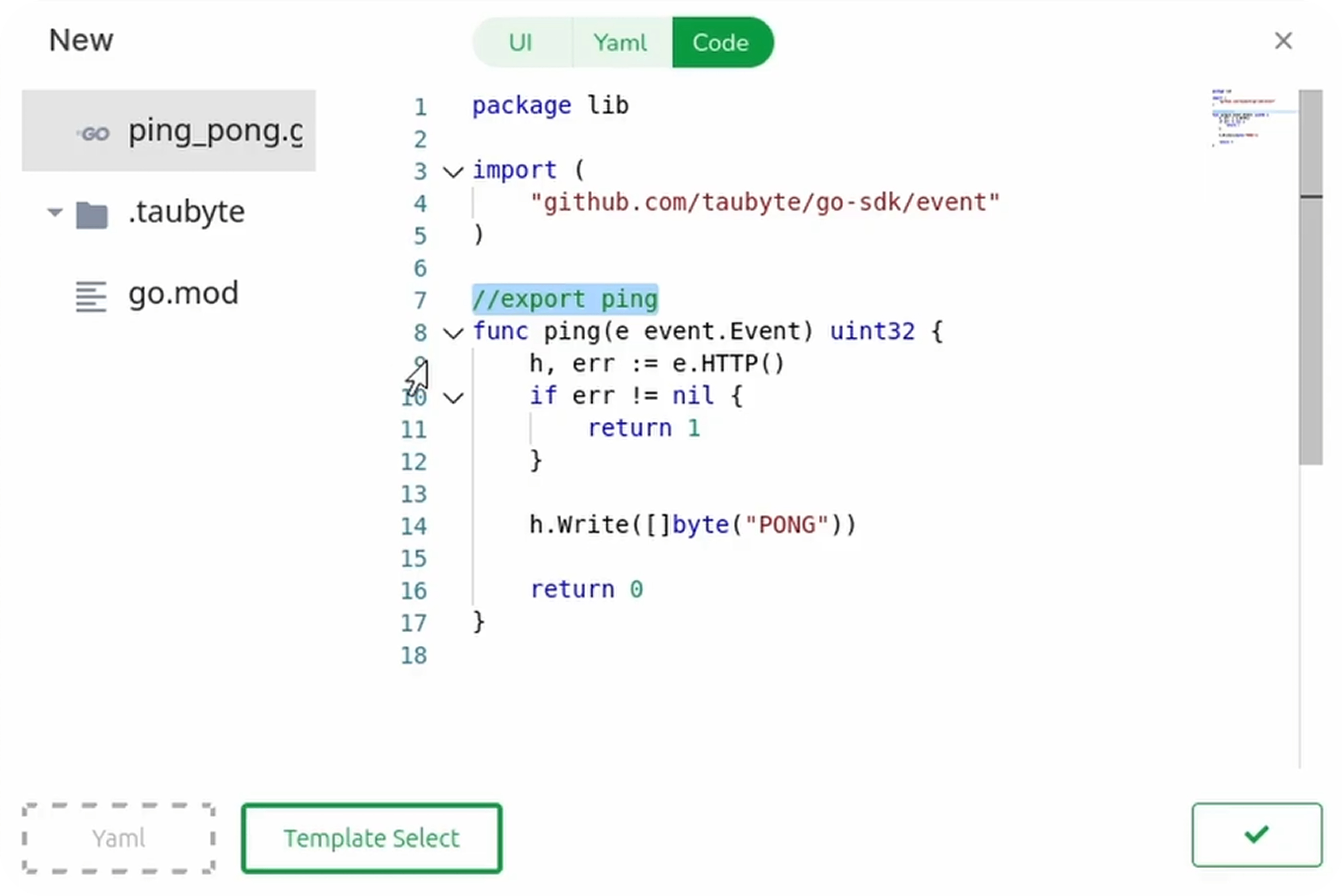Ping pong function code